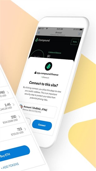小狐钱包多链资产管理界面