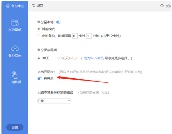 WPS云文档开启位置与操作指南