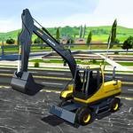 真实挖掘机操作模拟