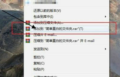 压缩功能选择示意图