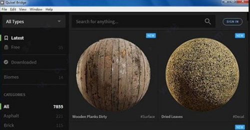 Quixel Bridge(u6750u8d28u7f16u8f91u5668) 